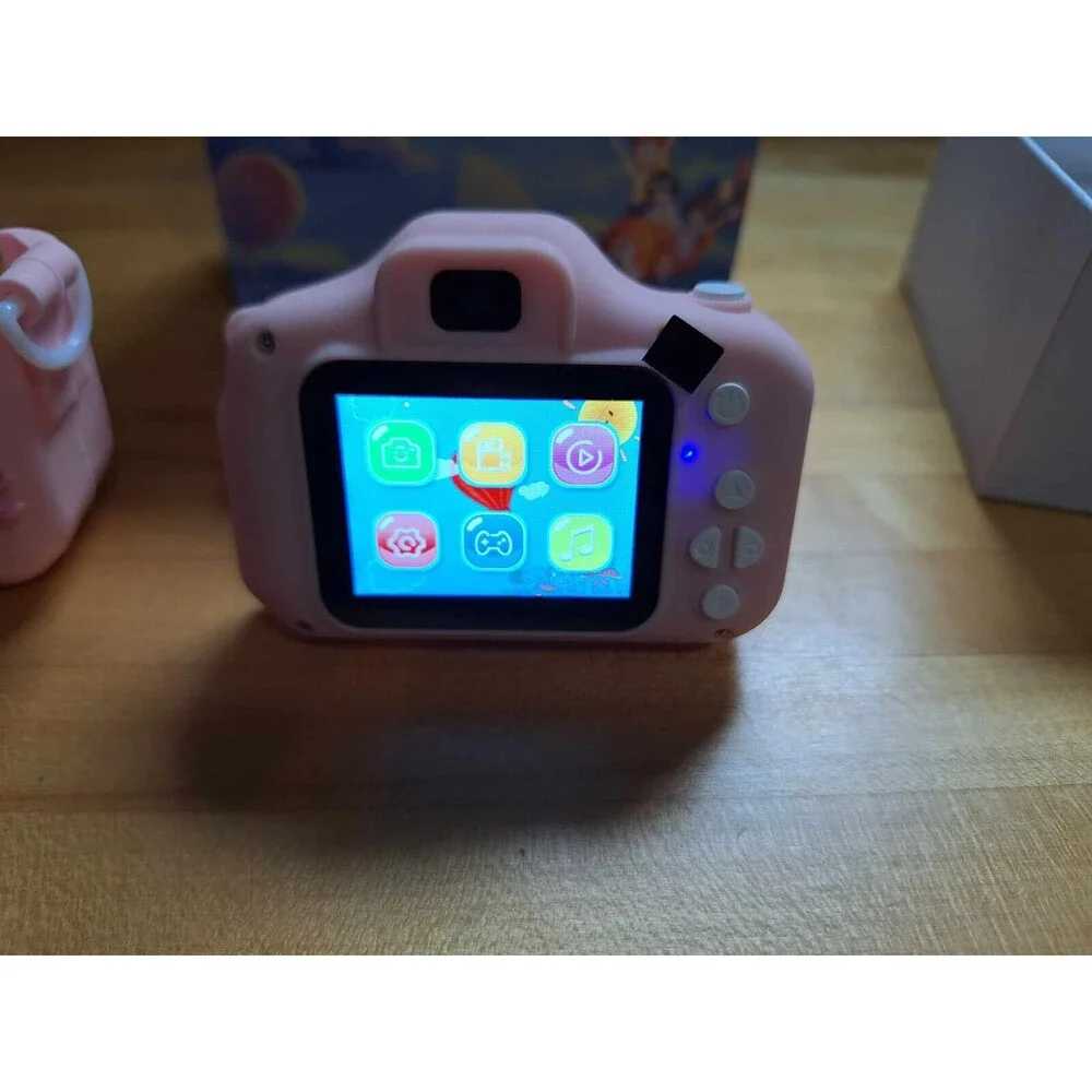 Goopow Kids Digital Camera, 32gb SD Card Included, Soft Silicone Cover, Age 3+